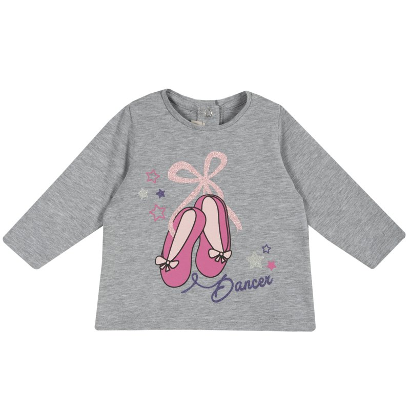 T-SHIRT LONG SLEEVE - MEDIUM GREY