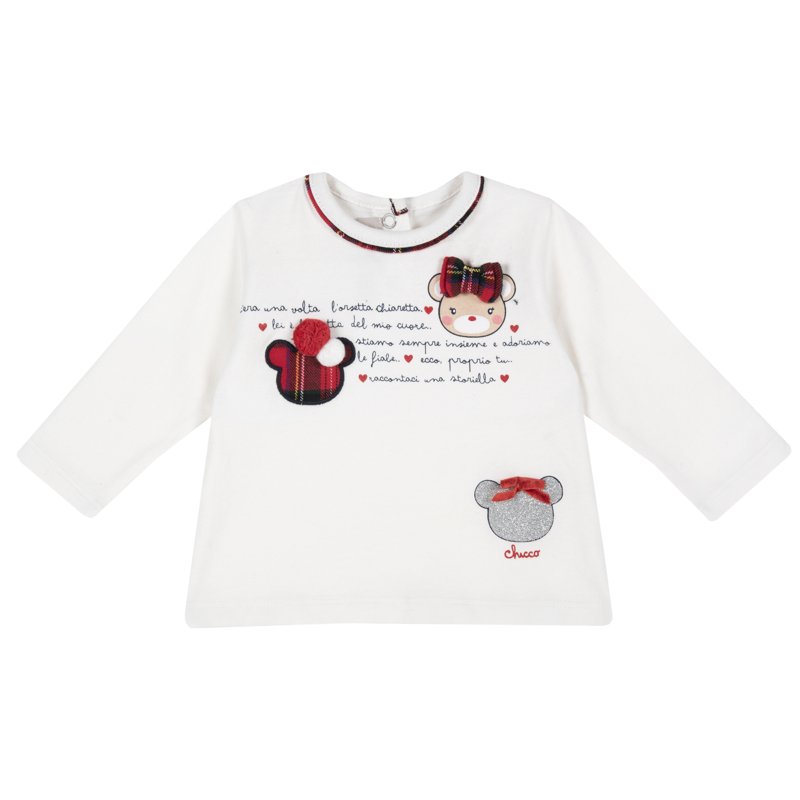 T-SHIRT LONG SLEEVE - WHITE