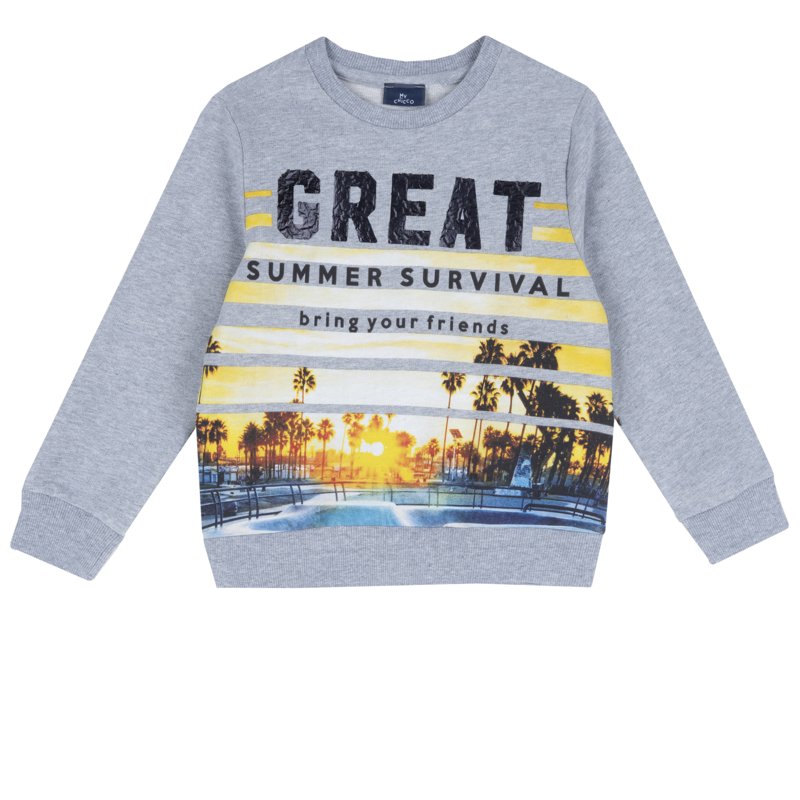 SWEATSHIRT - LIGHT GREY