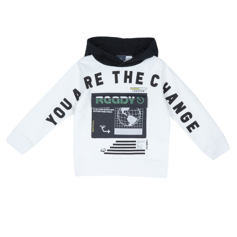SWEATSHIRT - WHITE