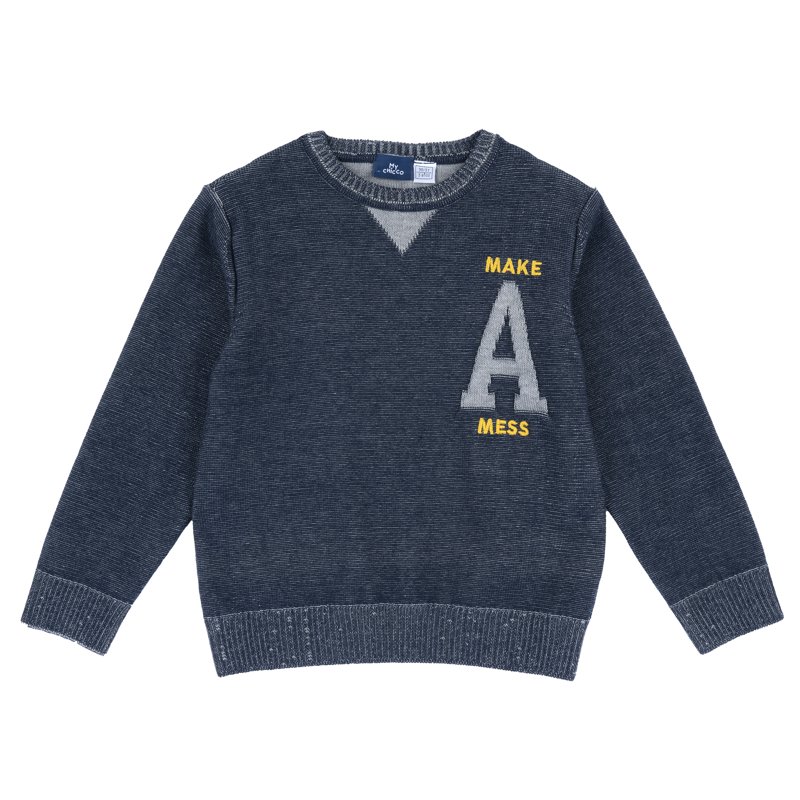 SWEATER - MEDIUM BLUE
