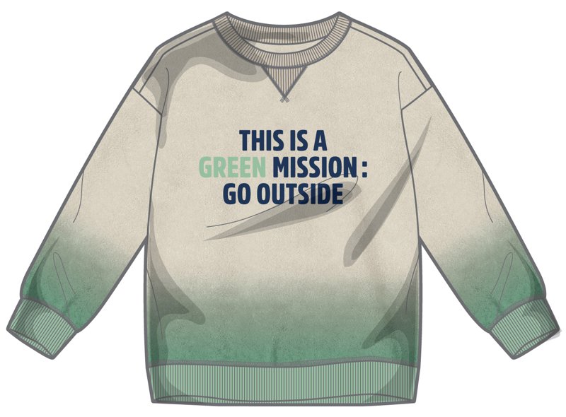 SWEATSHIRT - MEDIUM NATURAL