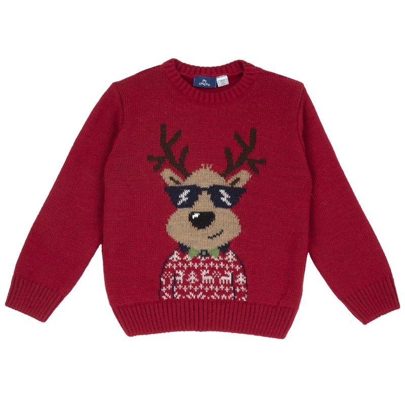 SWEATER - MEDIUM RED