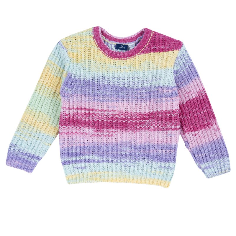 SWEATER - PINK STRIPED
