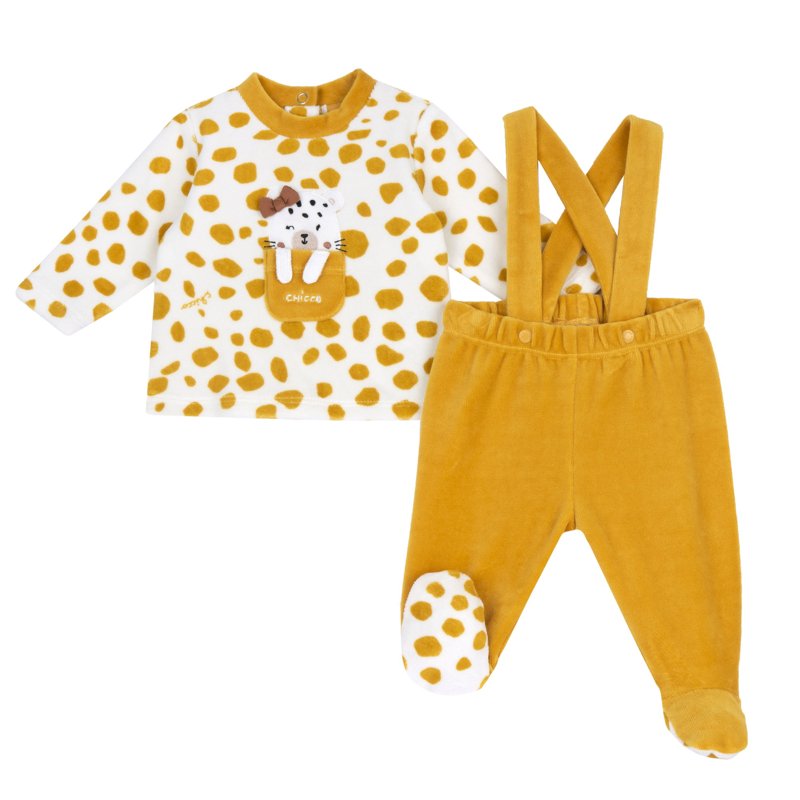 SET 2: SWEATER + PANTS - NATURAL PRINTED