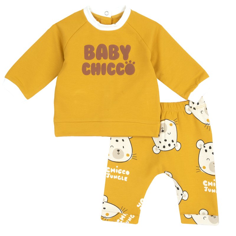 SET 2: SWEATSHIRT + PANTS - DARK YELLOW
