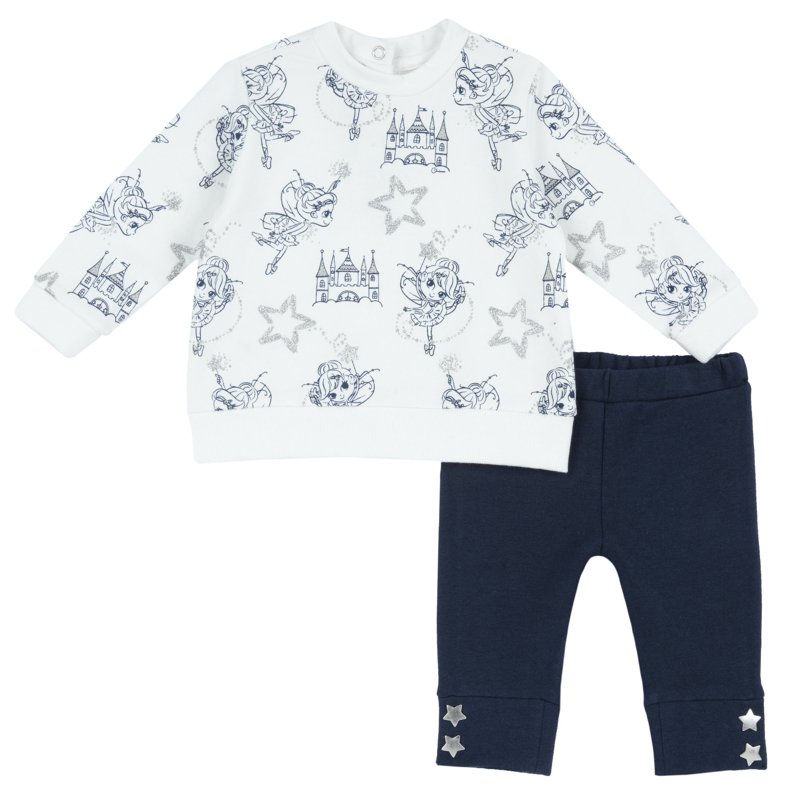 SET 2: SWEATSHIRT + LEGGINGS - NATURAL