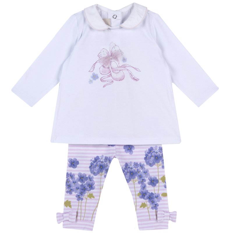 SET 2: SWEATSHIRT + LEGGINGS - LIGHT PINK