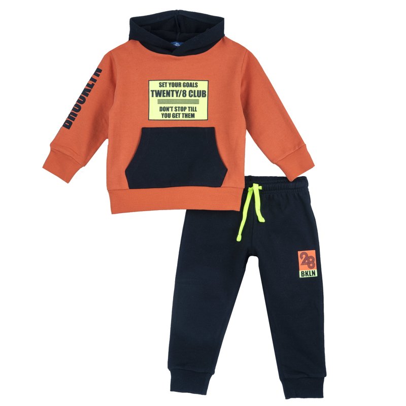 JOGGING SUIT - MEDIUM ORANGE