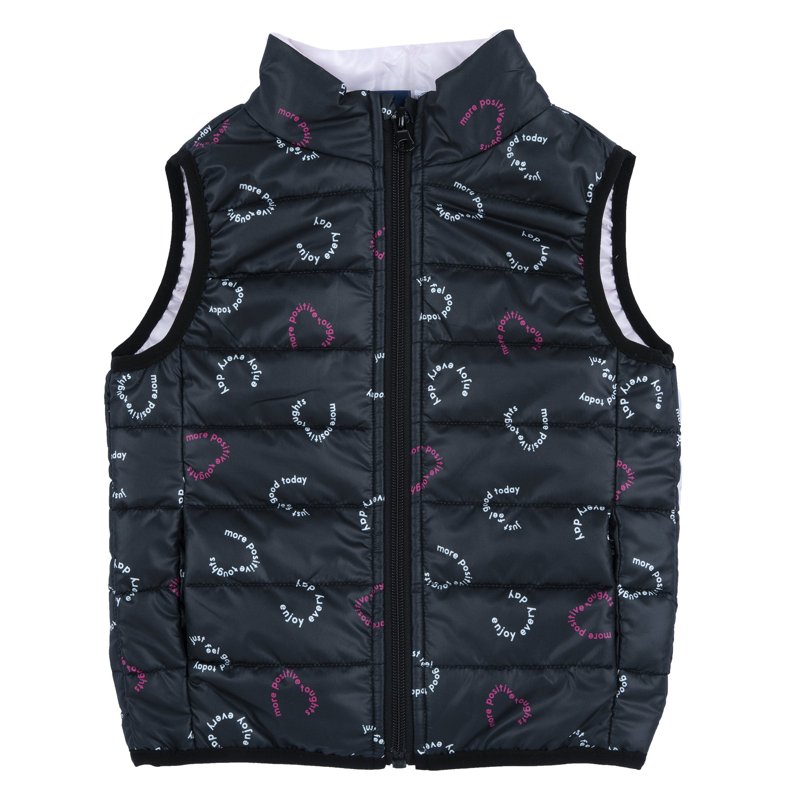 DOWN VEST - BLACK