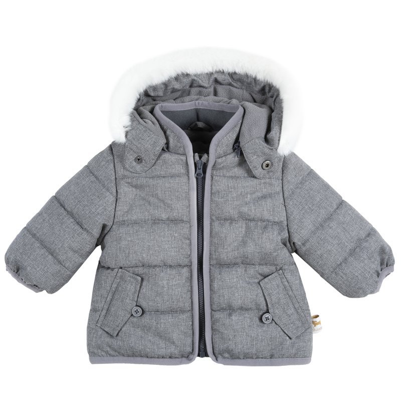 DOWN JACKET - MEDIUM GREY