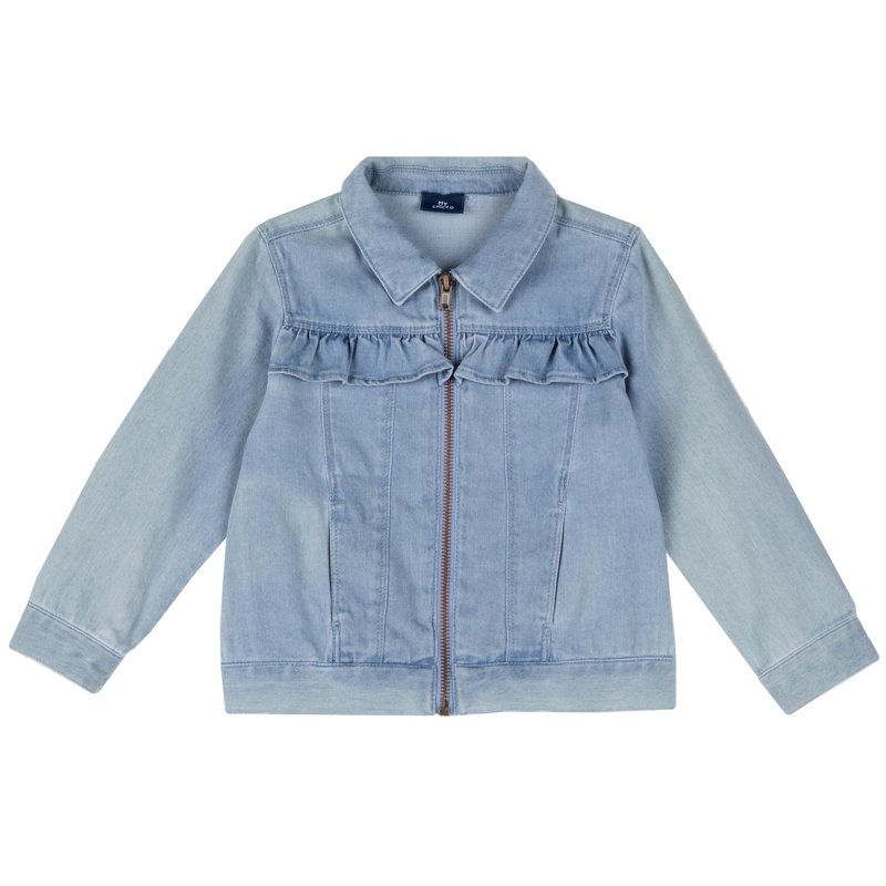 JEANS JACKET - MEDIUM BLUE/LIGHT BLUE