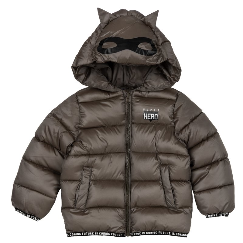 DOWN JACKET - LIGHT BROWN