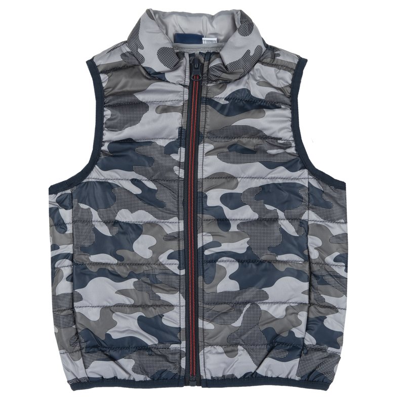 DOWN VEST - LIGHT GREY