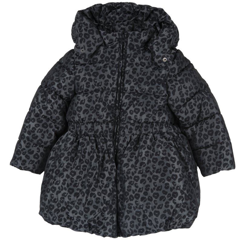 DOWN JACKET - GREEN STRIPED