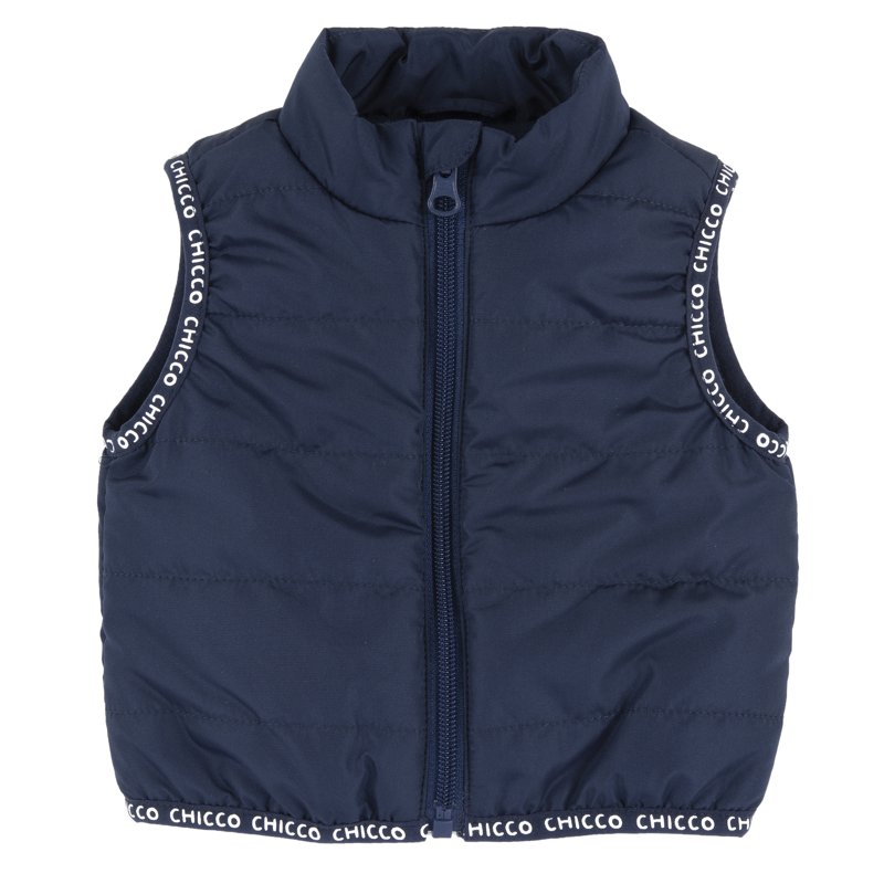 DOWN VEST - MEDIUM BLUE