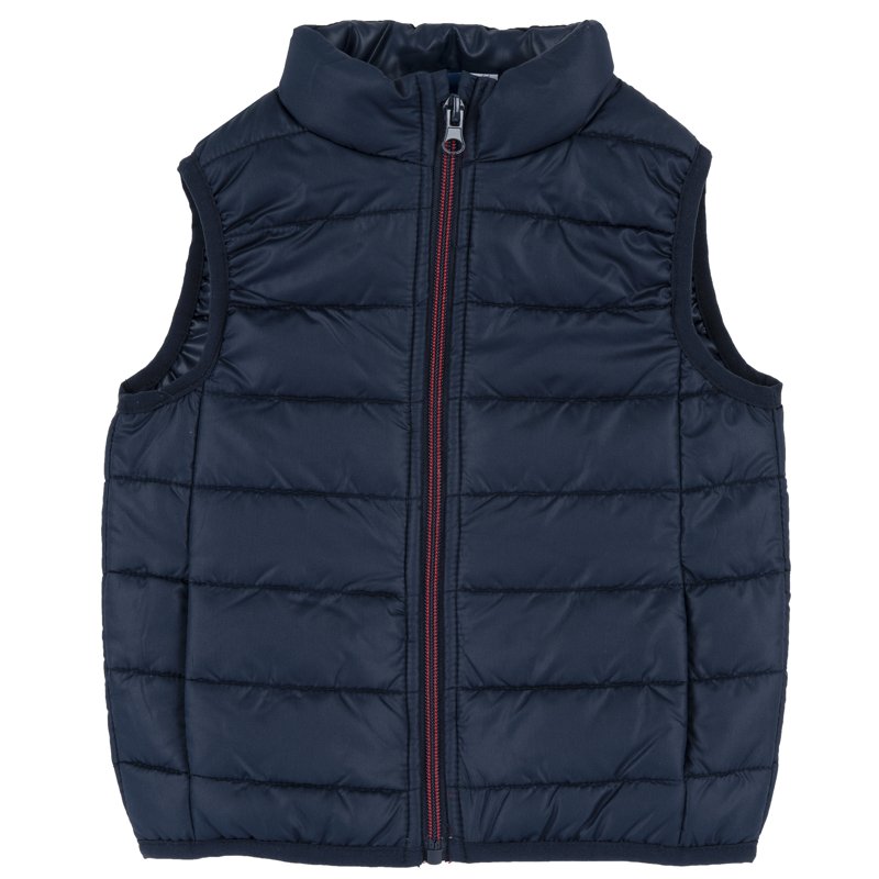 DOWN VEST - DARK BLUE