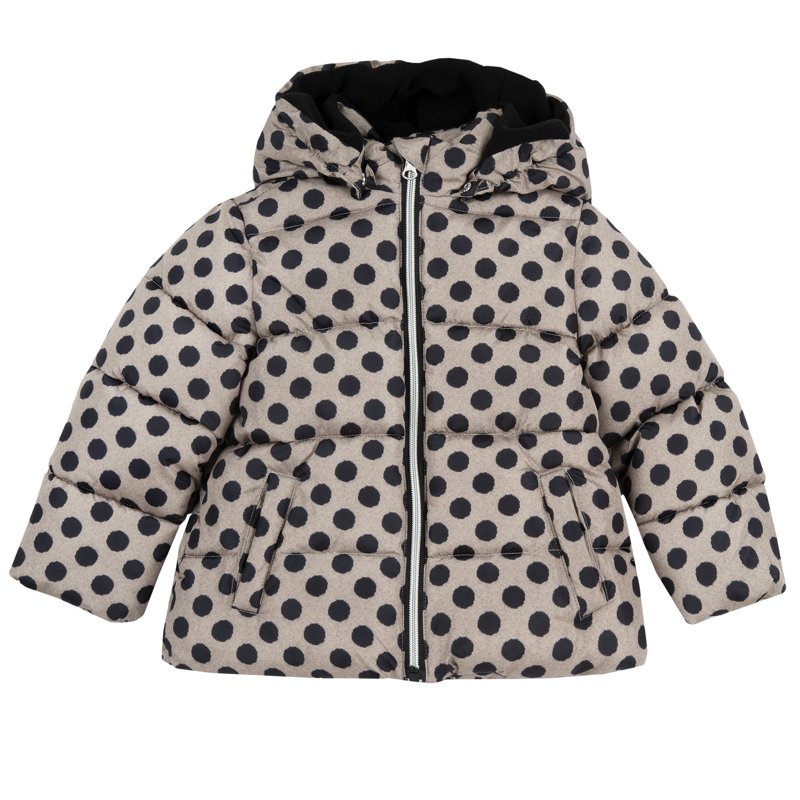 DOWN JACKET - NATURAL STRIPED