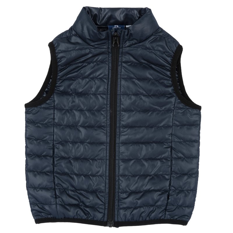 DOWN VEST - DARK BLUE