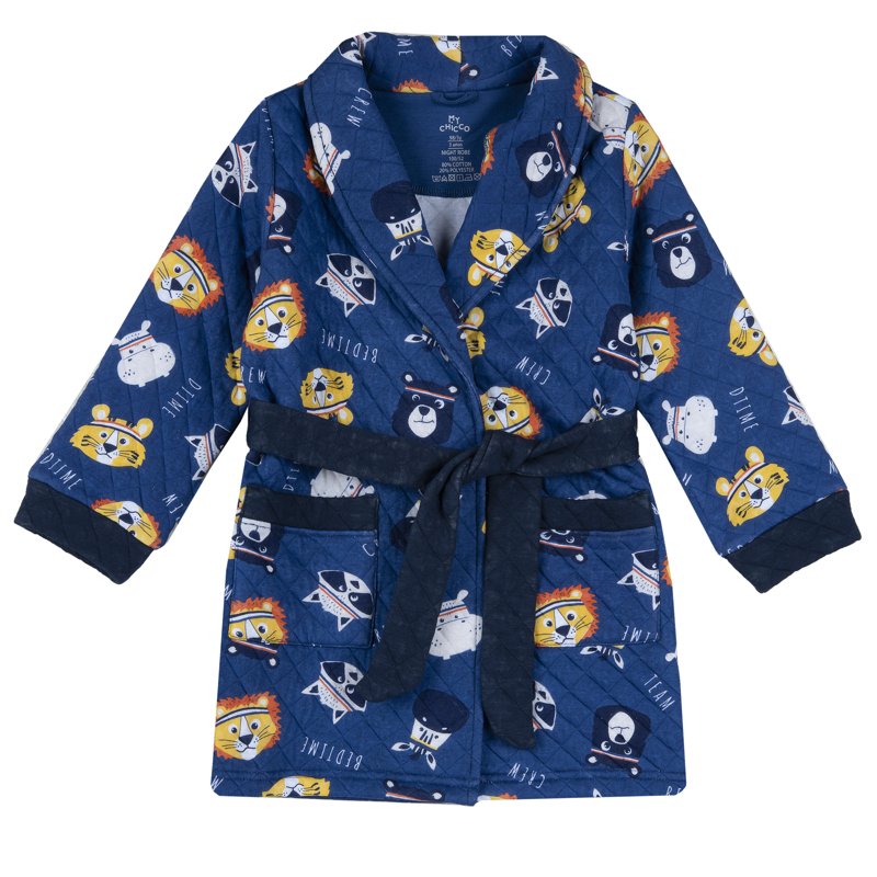 BATHROBE - MEDIUM BLUE