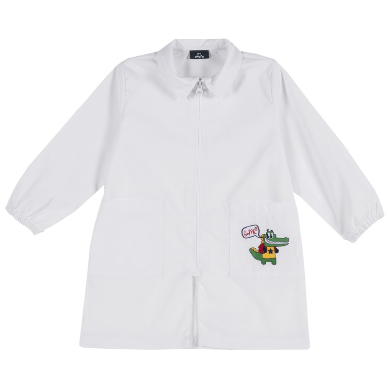 KINDERGARDEN APRON - WHITE