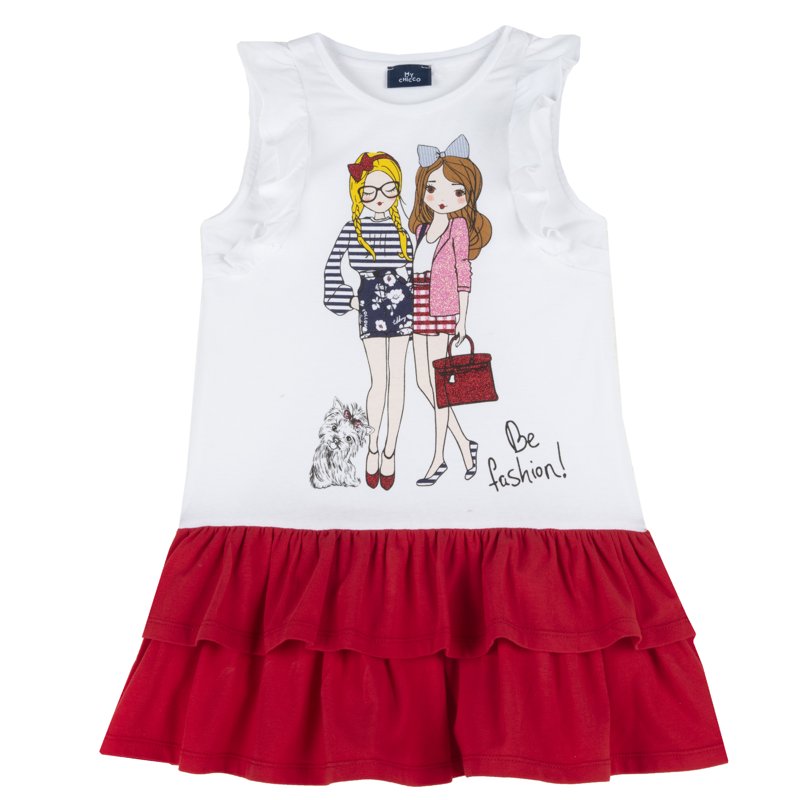 DRESS SLEEVELESS - WHITE