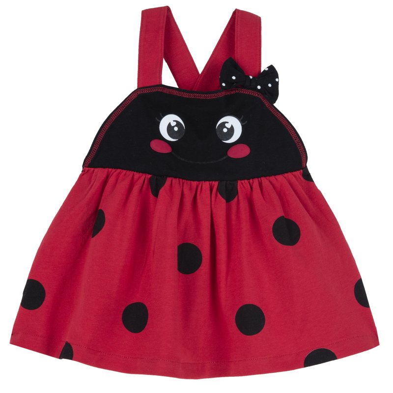 DRESS SLEEVELESS - MEDIUM RED