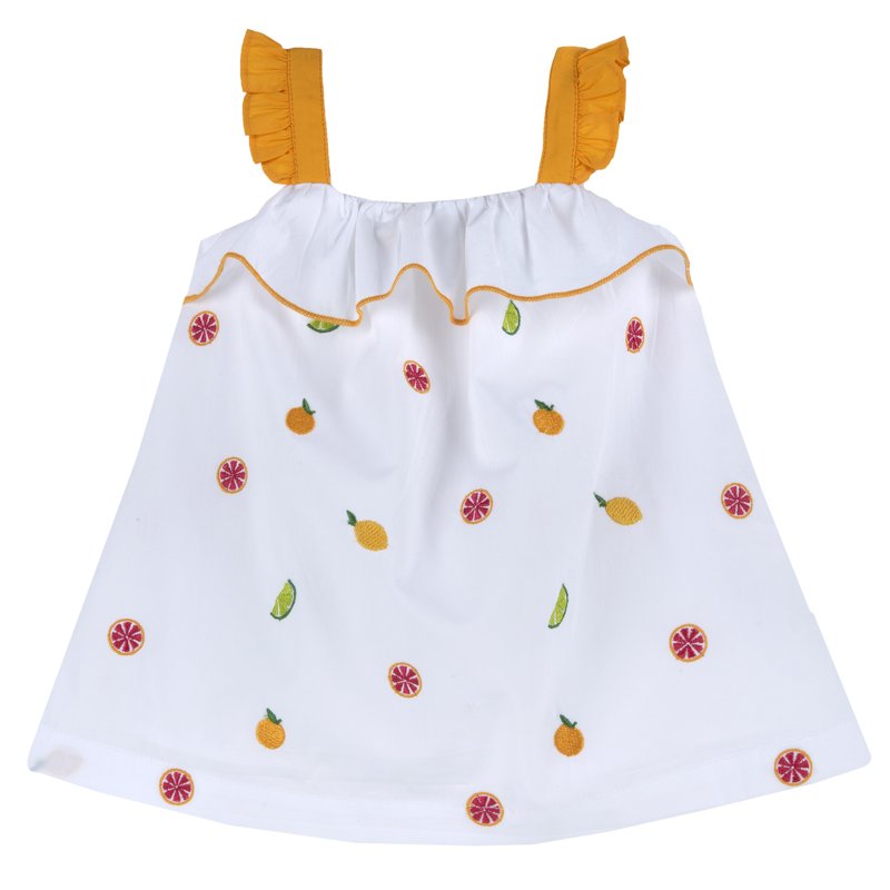 DRESS SLEEVELESS - WHITE