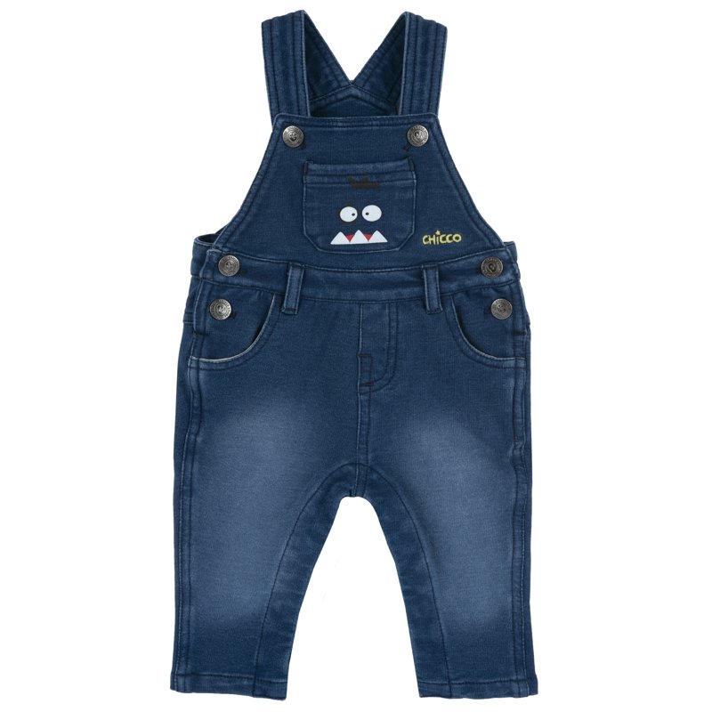 JEANS LONG OVERALL - MEDIUM BLUE