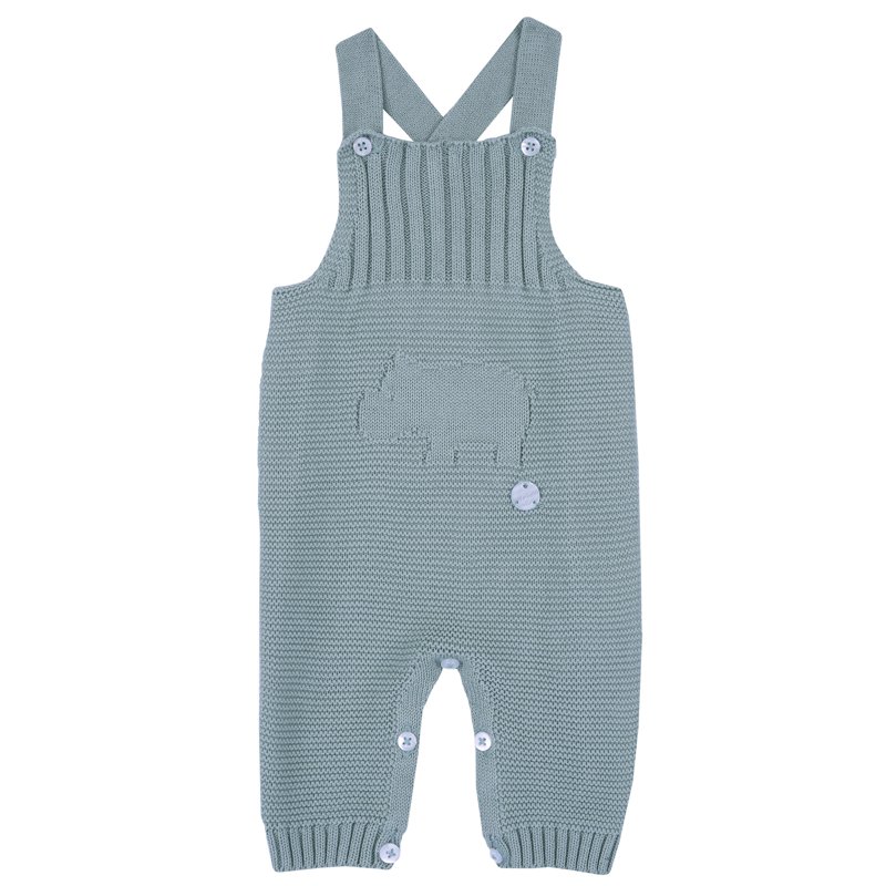 LONG DUNGAREES - LIGHT GREEN