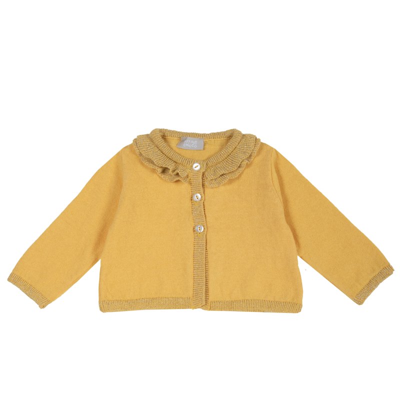 CARDIGAN - MEDIUM YELLOW
