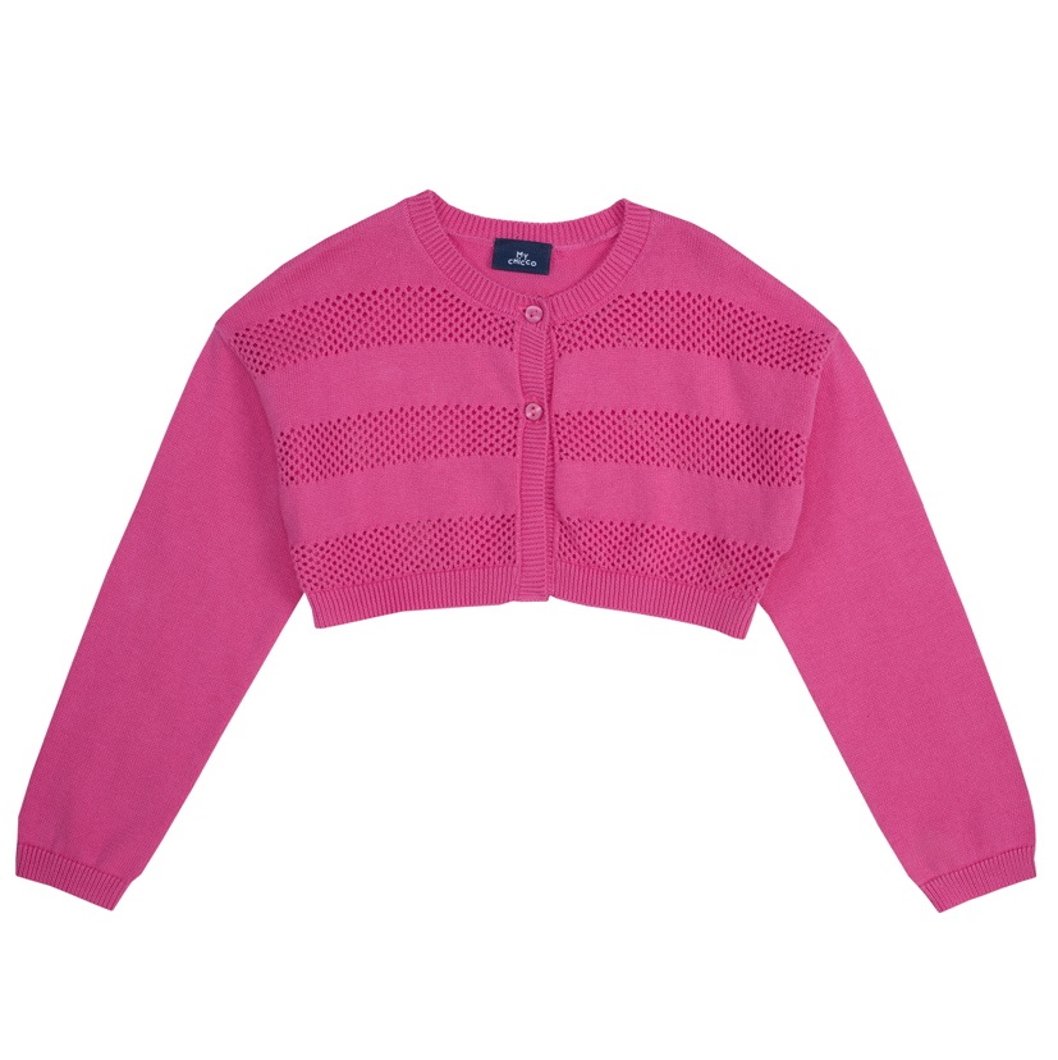 CARDIGAN - DARK PINK