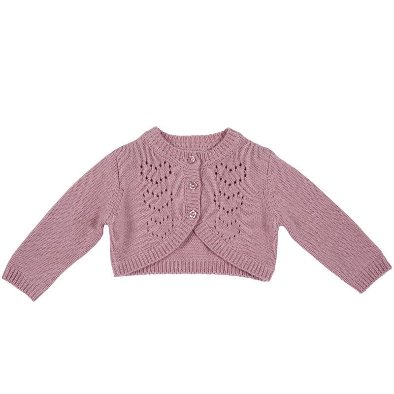 CARDIGAN - MEDIUM PINK