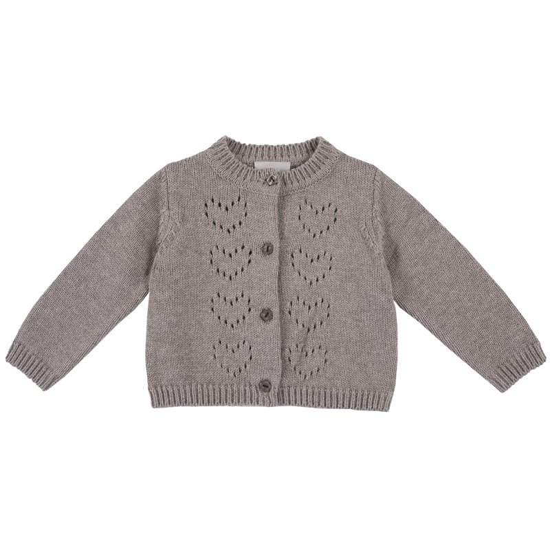 CARDIGAN - DARK NATURAL