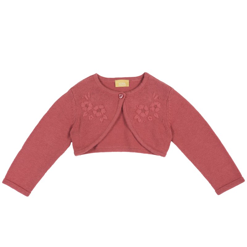 CARDIGAN - LIGHT RED