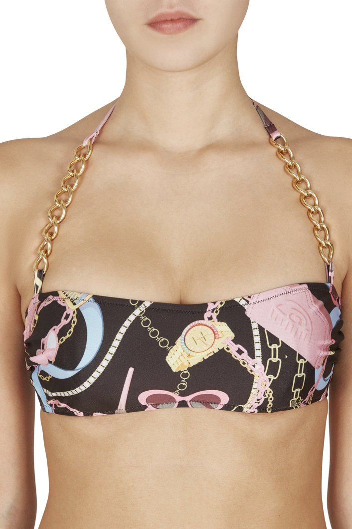 BIKINI TOP - BLACK FANTASY