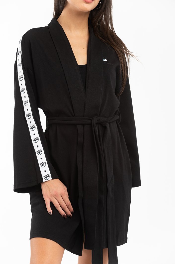 BATHROBE - BLACK