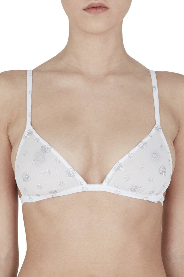 BIKINI TOP - SILVER FANTASY