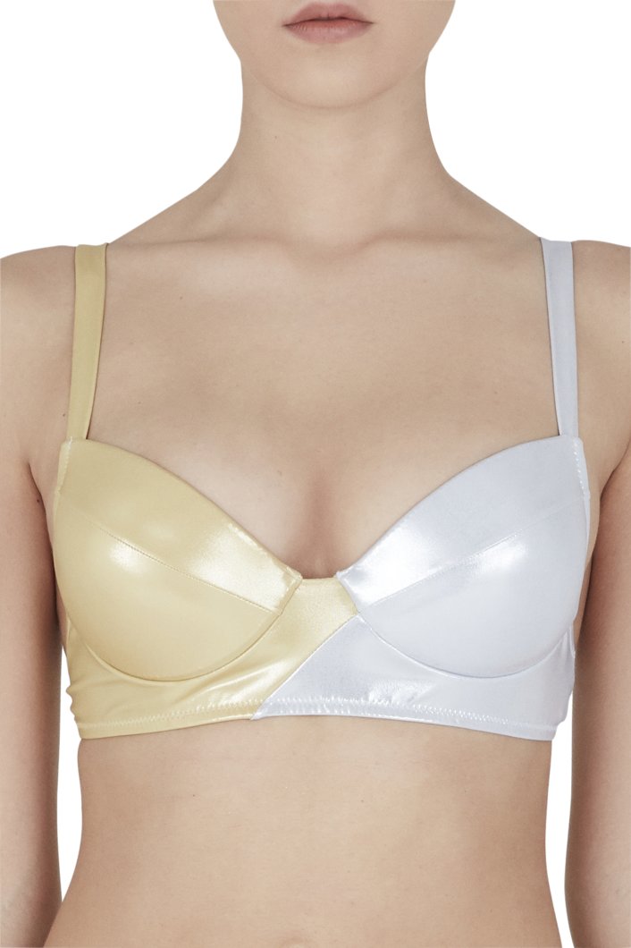 BIKINI TOP - GOLD FANTASY