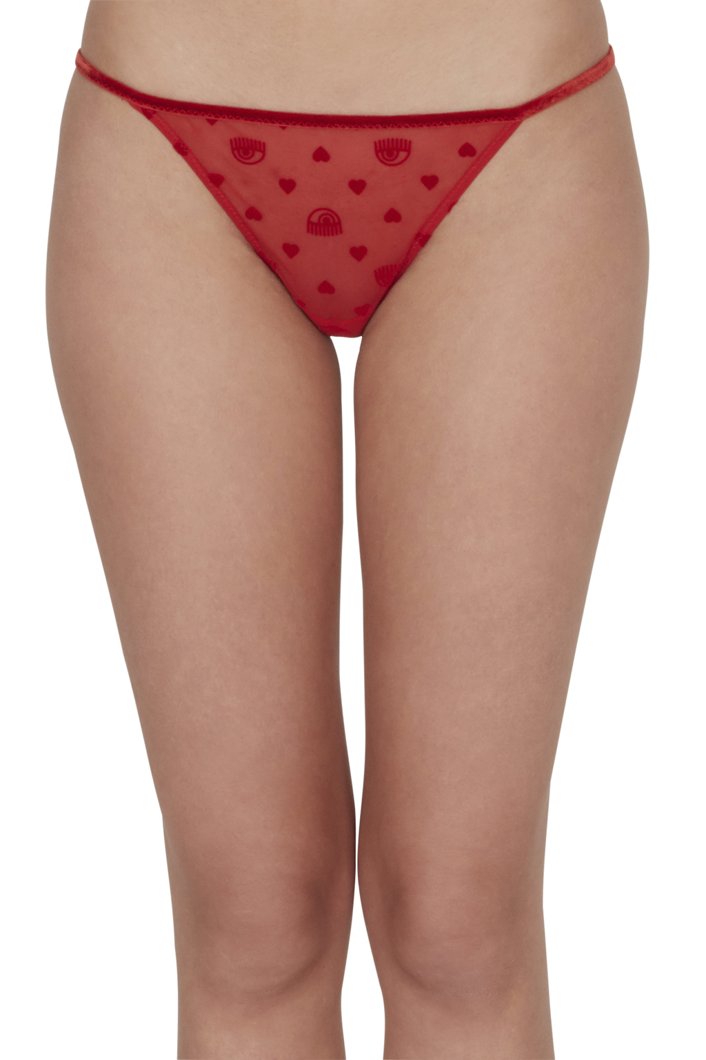 THONGS - RED FANTASY