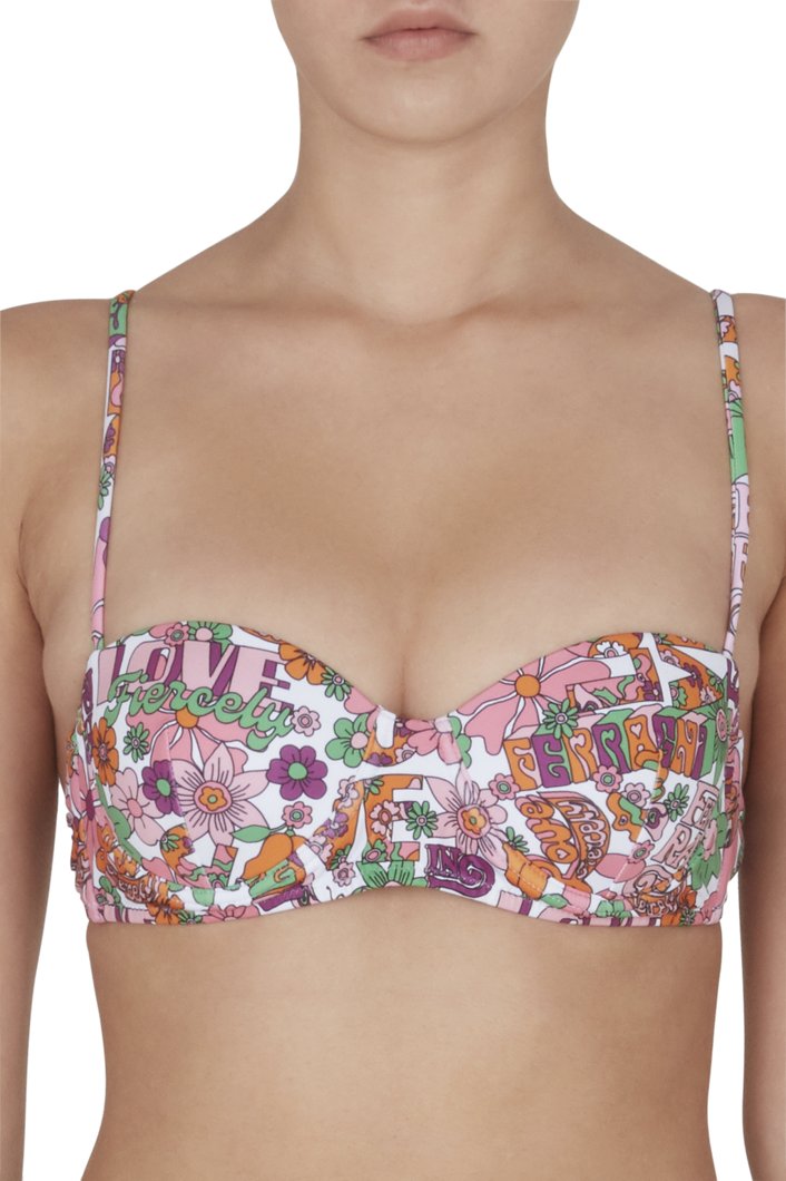 BIKINI TOP - WHITE FANTASY