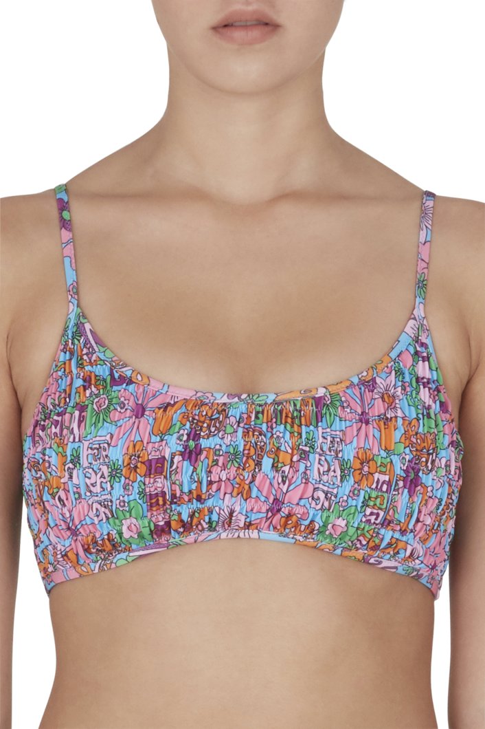 BIKINI TOP - BLUE FANTASY