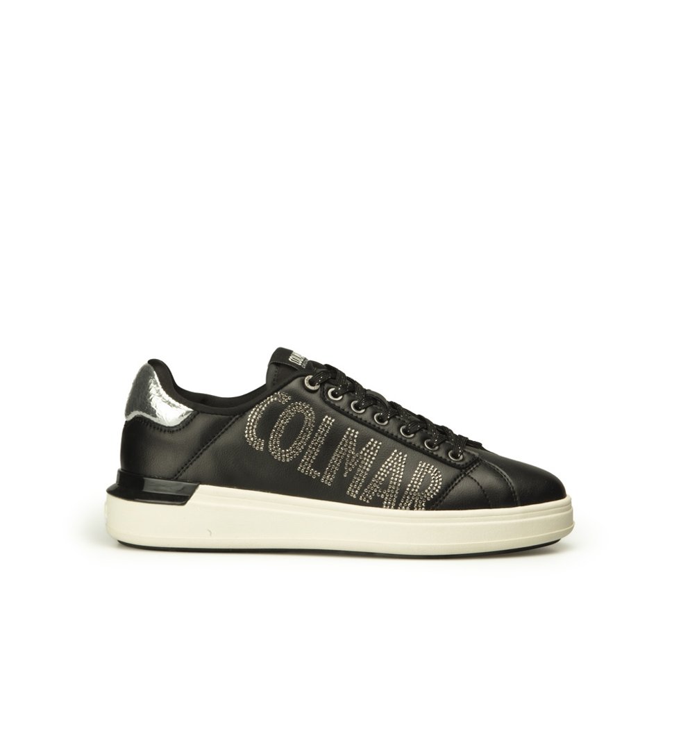 SNEAKERS - BLACK-SILVER