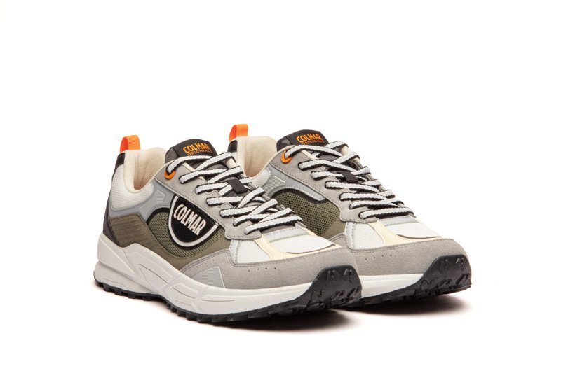 SNEAKERS - MILITARY GREEN/WHITE/BLACK