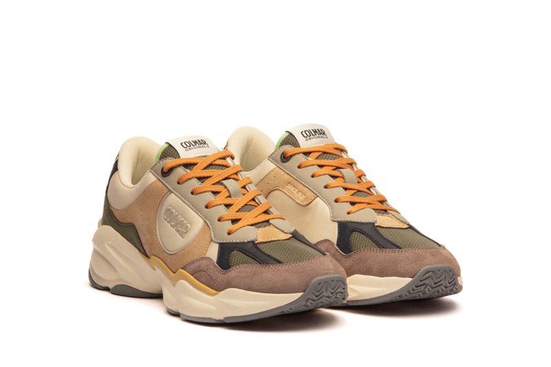 SNEAKERS - CREAM/MULTICOLOR