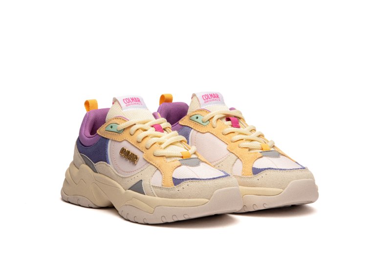 SNEAKERS - PASTEL ROSE/MULTICOLOR