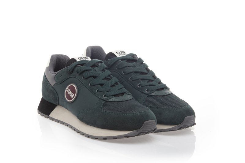 SNEAKERS - BOTTLE GREEN/BLACK/GRAY