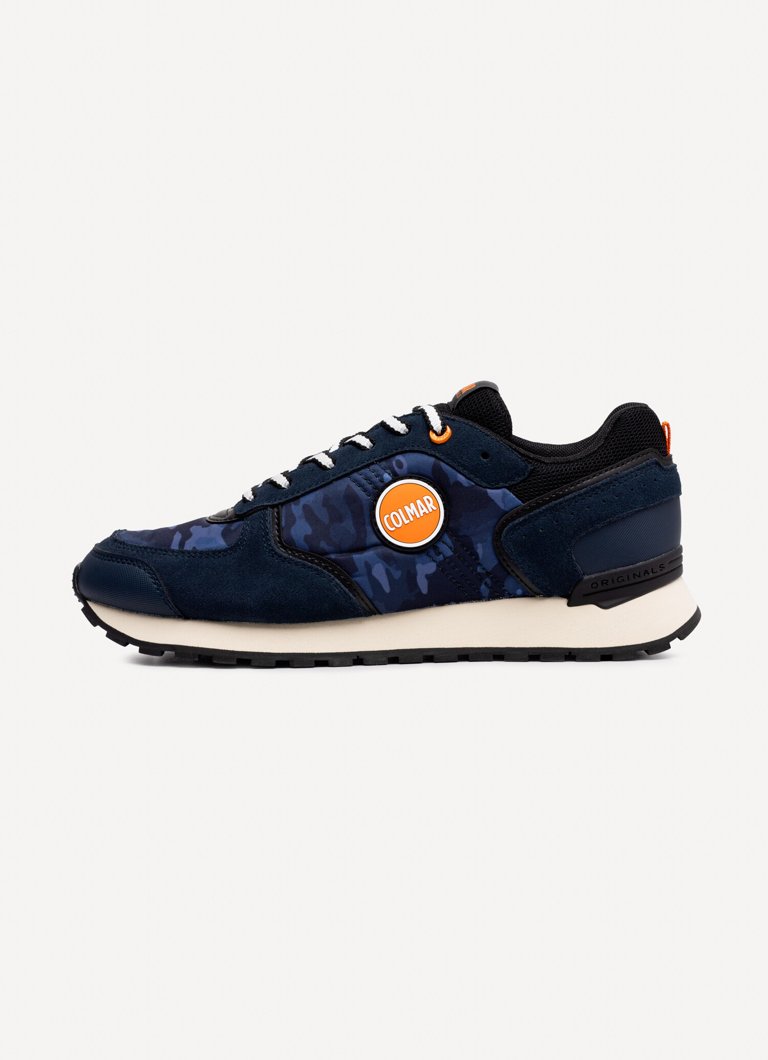 SNEAKERS - NAVY/BLACK/ORANGE