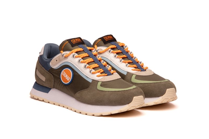 SNEAKERS - MILITARY GREEN-MULTICOLOR