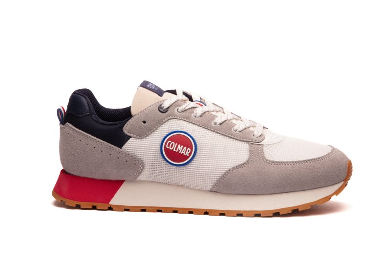 SNEAKERS - WHITE-RED-NAVY